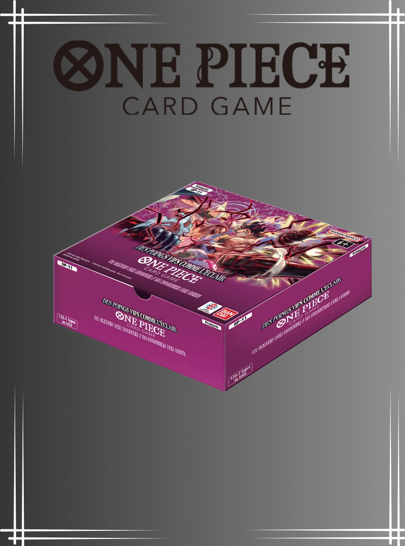 Boite de Boosters Français - Display OP11 - Des Poings Vifs comme l'Éclair x24