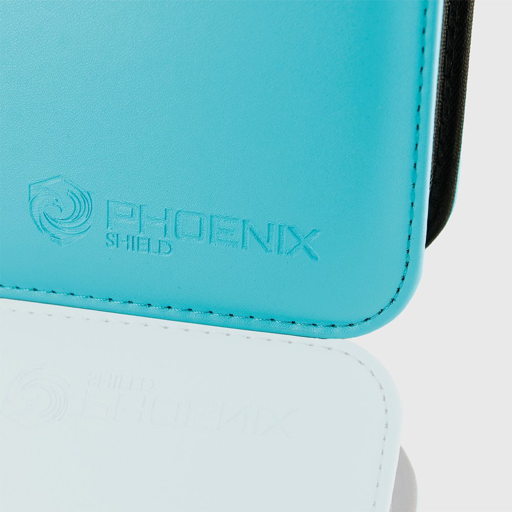 Zip Album Deluxe Bleu Turquoise - 360 Cartes