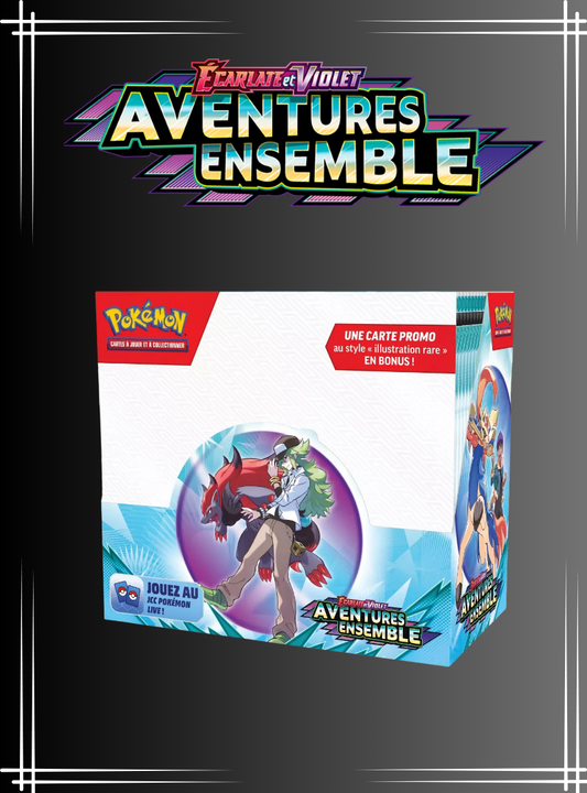 Boite de Boosters Français - Display 36 Boosters EV09 - Aventures Ensemble (Avec Carte Promo)